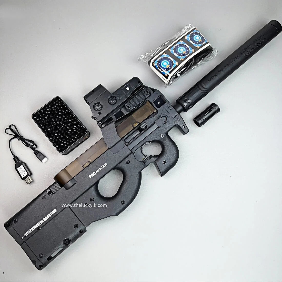 New P90 Gel Blasters High Fire Speed Toy Gun