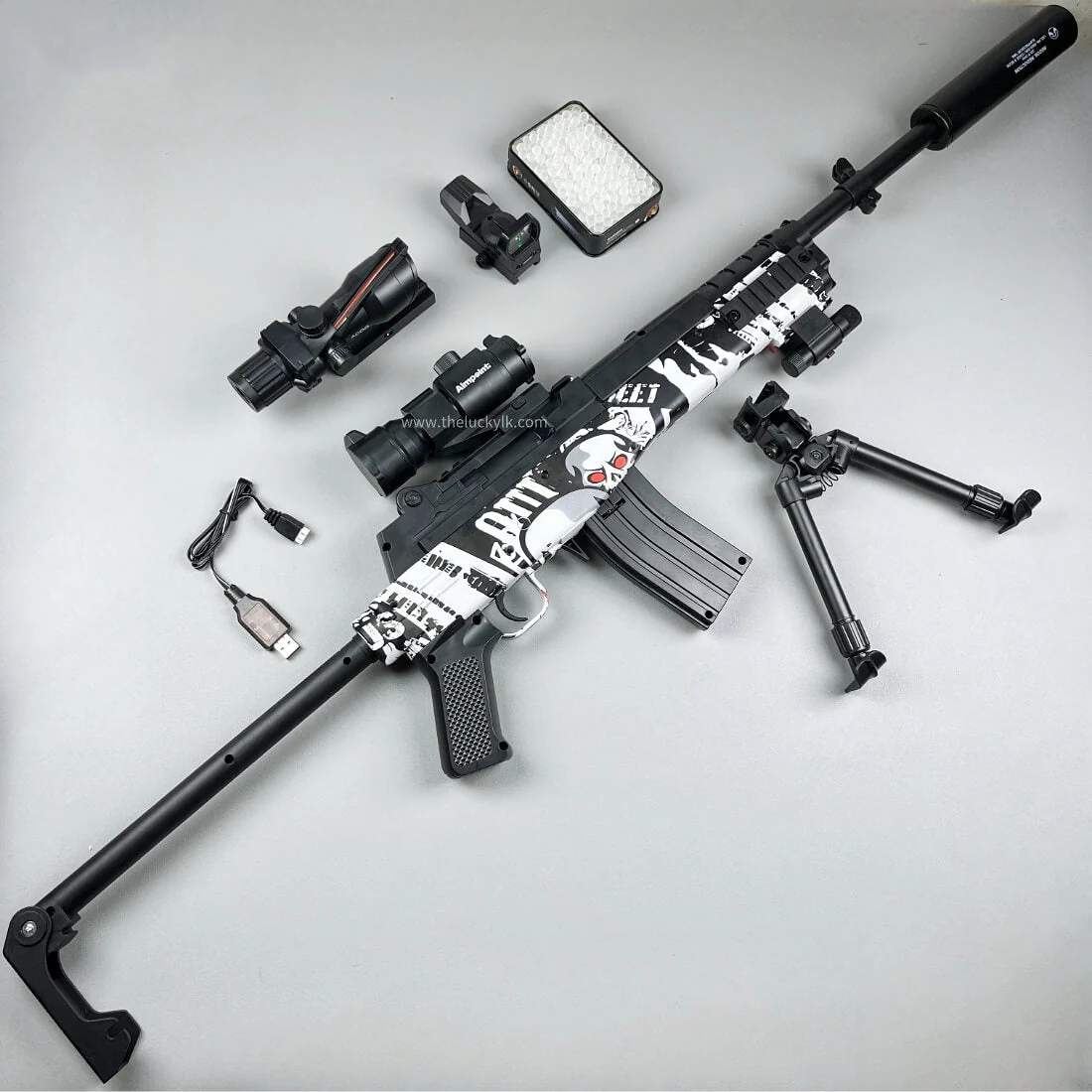 Electric Mini14 Sniper Gel Blaster