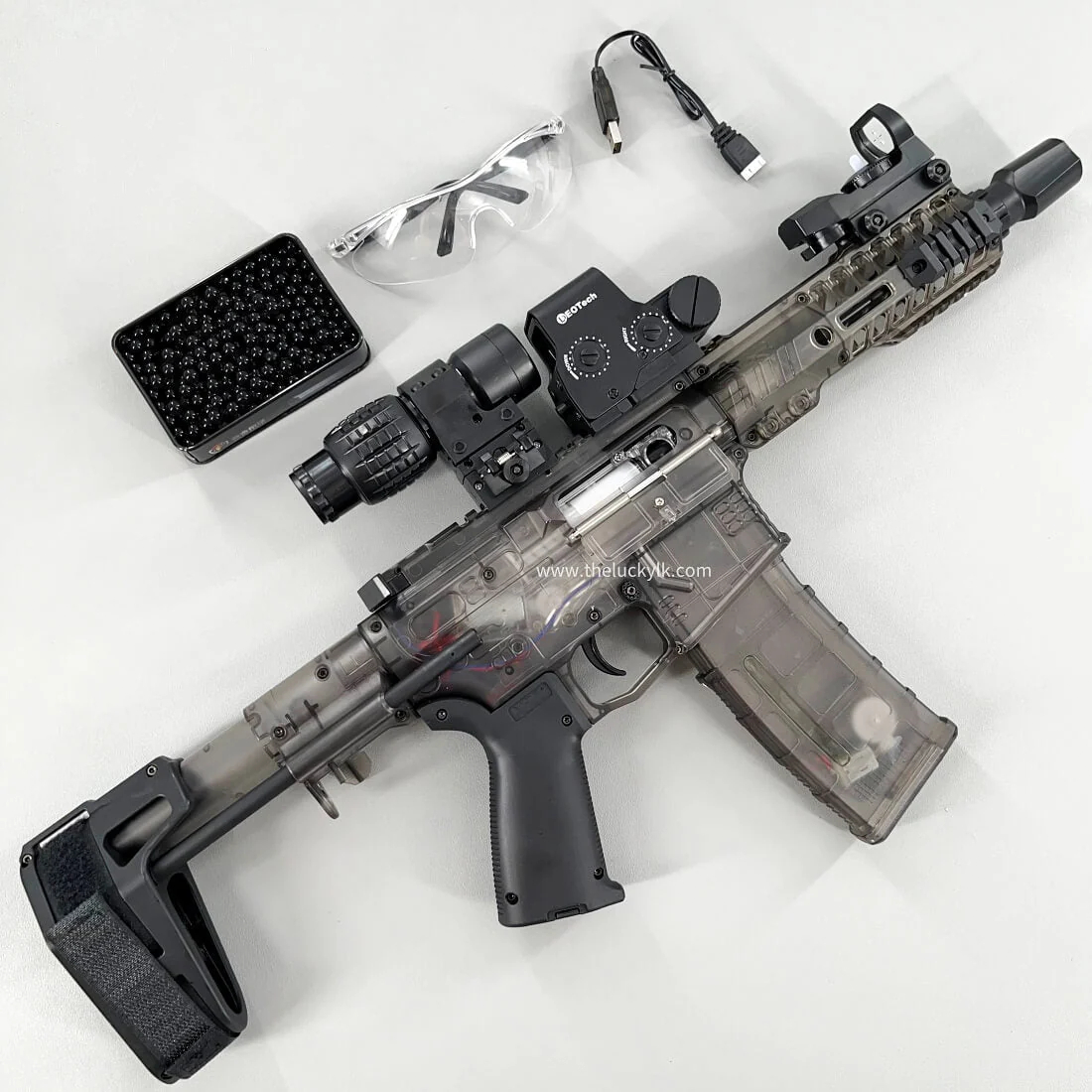 SLR Gel Blaster 2.0 With Forward And Backward Movable Bolt