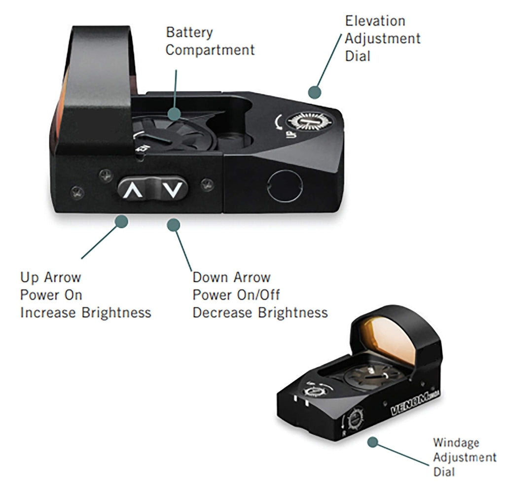AIMTECHX™ Venom Red Dot Sight
